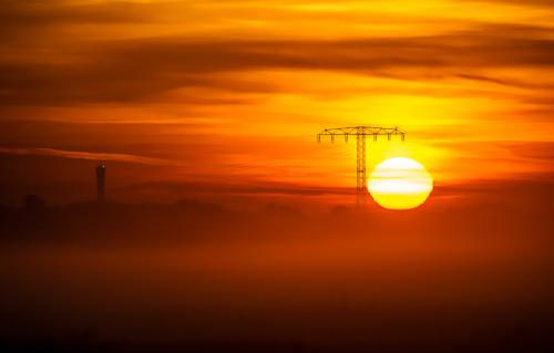 Sonnenaufgang in Doebbrick